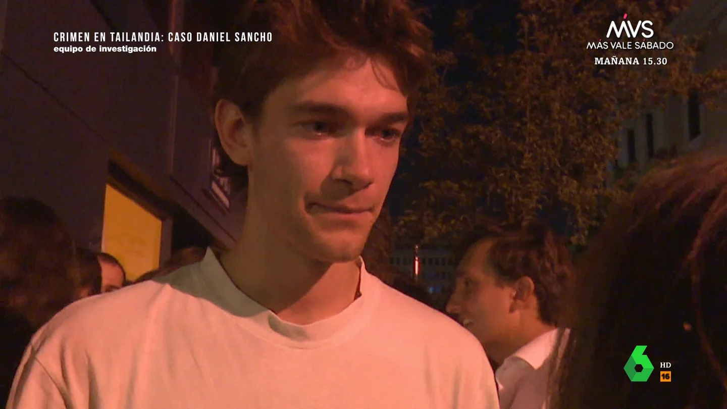 Un excompañero de clase de Daniel Sancho recuerda al joven como una persona "agradable y normal" Un excompañero de clase de Daniel Sancho recuerda al joven como una persona "agradable y normal"