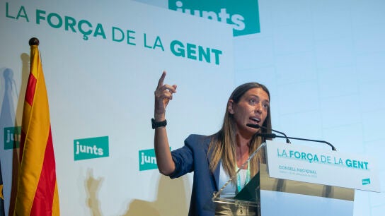 La portavoz en el Congreso de JXCAT, Miriam Nogueras