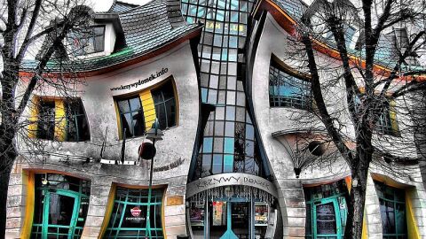 Casa Torcida. Sopot (Polonia)