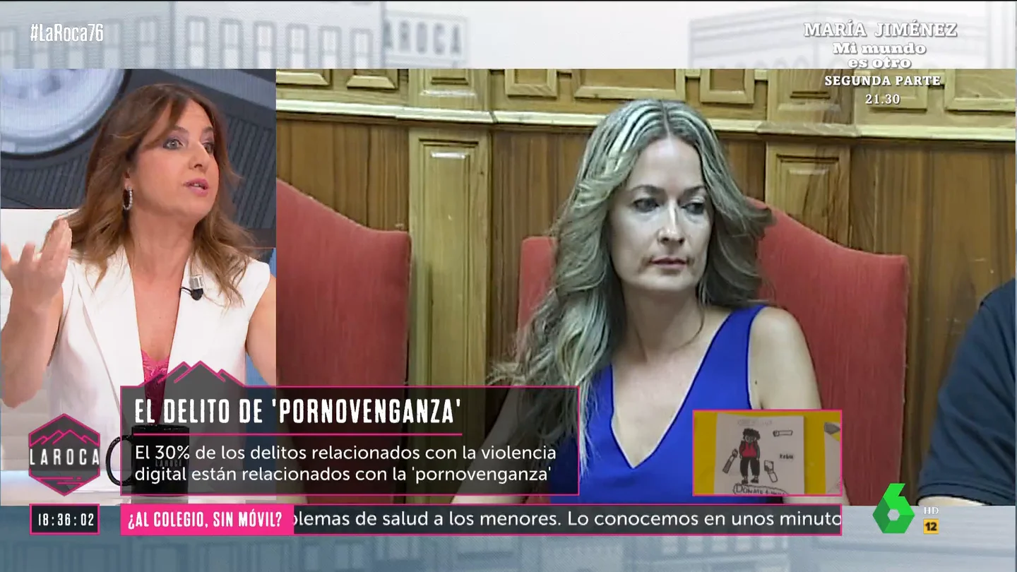 La pornovenganza "ni es porno ni es venganza", es un delito: la explicación de la psicóloga Alicia Banderas La pornovenganza "ni es porno ni es venganza", es un delito: la explicación de la psicóloga Alicia Banderas