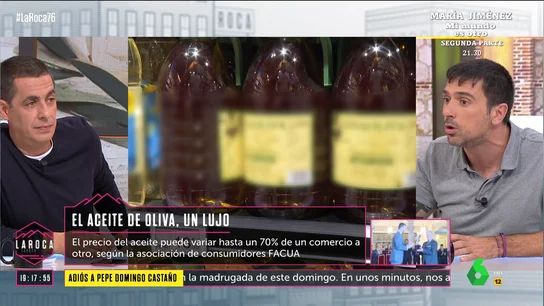La propuesta de Ramón Espinar para solucionar el problema del precio del aceite de oliva: "Necesitamos que sea accesible" La propuesta de Ramón Espinar para solucionar el problema del precio del aceite de oliva: "Necesitamos que sea accesible"