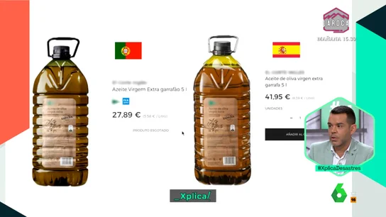José María Camarero explica por qué el aceite de oliva es más barato en el extranjero que en España José María Camarero explica por qué el aceite de oliva es más barato en el extranjero que en España