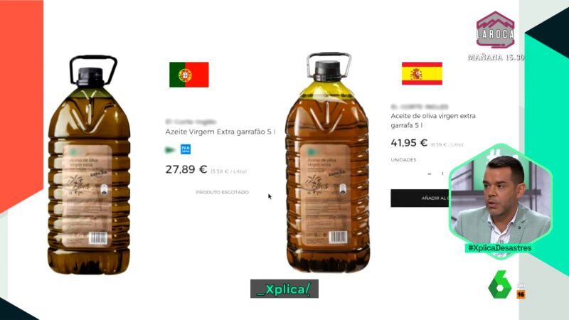 José María Camarero explica por qué el aceite de oliva es más barato en el extranjero que en España