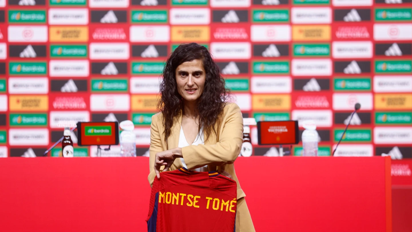 Montse Tomé, en su presentación Montse Tomé, en su presentación