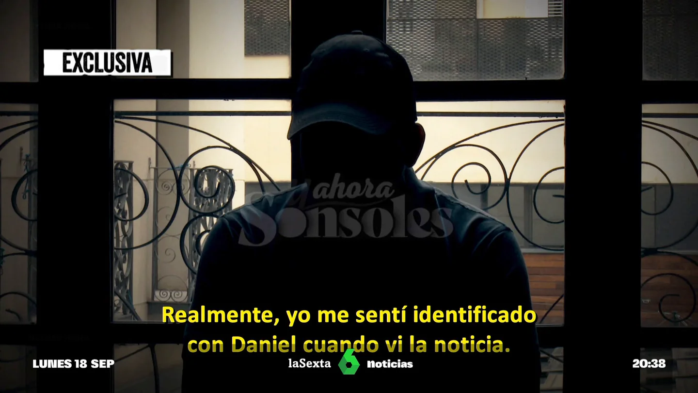 Imagen de la entrevista de una supuesta víctima de Edwin Arrieta en el programa de 'Y ahora Sonsoles'. Edwin Arrieta