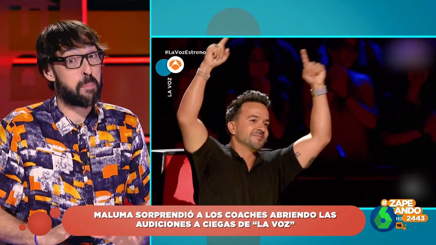 Un coach de 'La Voz' sorprende con sus dotes para el baile: "Es tu padre en una boda" Un coach de 'La Voz' sorprende con sus dotes para el baile: "Es tu padre en una boda"