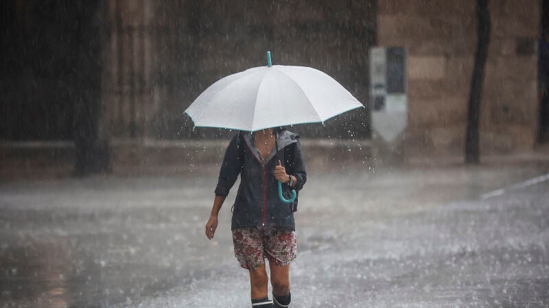 Una DANA dejará esta semana "fuertes y persistentes" lluvias a partir del martes