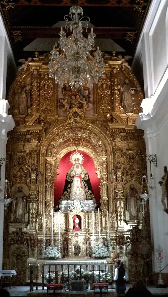 Interior de la Capilla de los Marineros. Sevilla