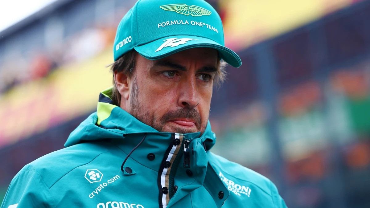 Fernando Alonso, piloto de Aston Martin