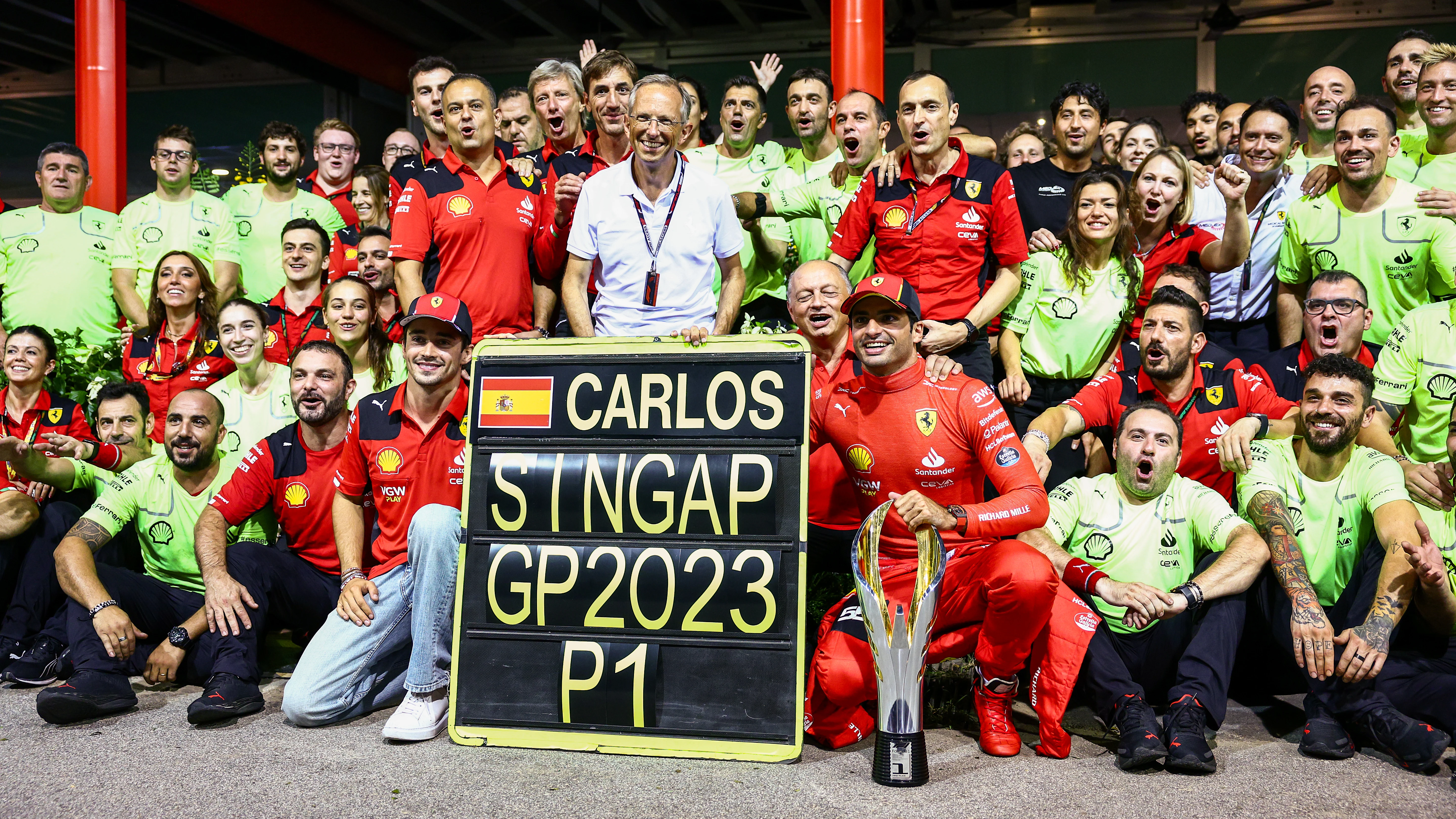 Carlos Sainz, Singapur