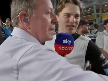 Martin Brundle y &Oacute;scar Piastri