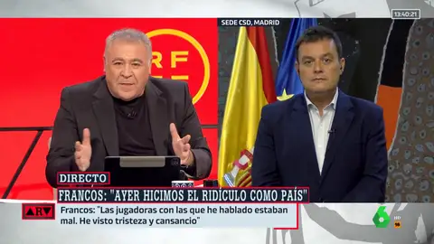 Víctor Francos: "Si la RFEF no toma las decisiones correspondientes, recibirá un burofax del CSD exigiendo unas elecciones"