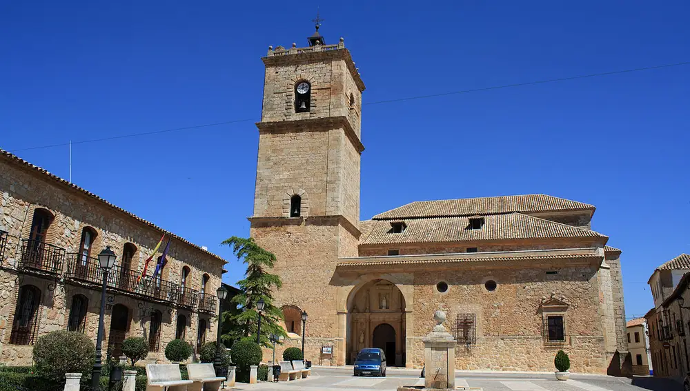 iglesia de San Antonio Abad en El Toboso. Toledo
