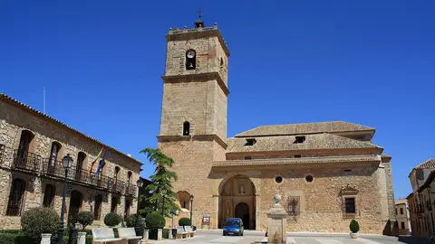 iglesia de San Antonio Abad en El Toboso. Toledo iglesia de San Antonio Abad en El Toboso. Toledo