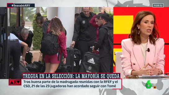 La reflexión de Ángeles Caballero sobre la indignación de las campeonas: "Desde pequeñas han sido menospreciadas por querer jugar al fútbol" La reflexión de Ángeles Caballero sobre la indignación de las campeonas: "Desde pequeñas han sido menospreciadas por querer jugar al fútbol"