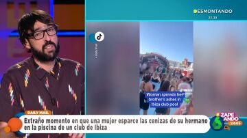 Una mujer cumple la última voluntad de su hermano en una discoteca de Ibiza