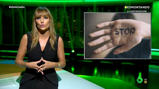 Sandra Sabatés, en El Intermedio. Sandra Sabatés responde a los negacionistas de la violencia machista: "¿Saben cuántas mujeres hay aterrorizadas por un maltratador?"