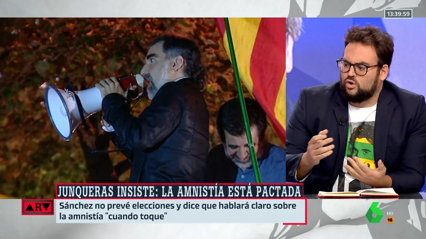 Monrosi, tajante sobre el temor a la independencia si hay una ley de amnistía: "En los últimos cuatro años se ha garantizado la unidad de España" Monrosi, tajante sobre el temor a la independencia si hay una ley de amnistía: "En los últimos cuatro años se ha garantizado la unidad de España"