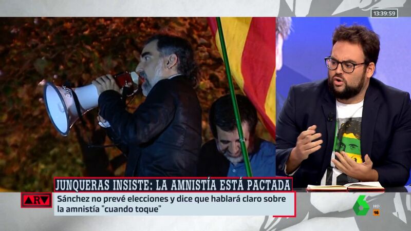Monrosi, tajante sobre el temor a la independencia si hay una ley de amnistía: "En los últimos cuatro años se ha garantizado la unidad de España"