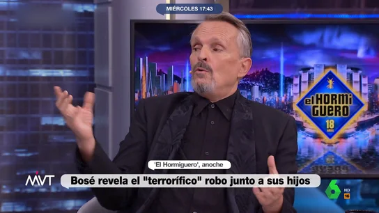 Miguel Bosé en El Hormiguero Miguel Bosé en El Hormiguero