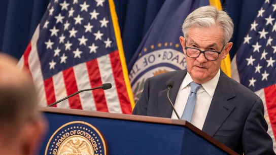 El presidente de la Reserva Federal de EEUU (Fed), Jerome Powell, en una fotografía de archivo. El presidente de la Reserva Federal de EEUU (Fed), Jerome Powell, en una fotografía de archivo.