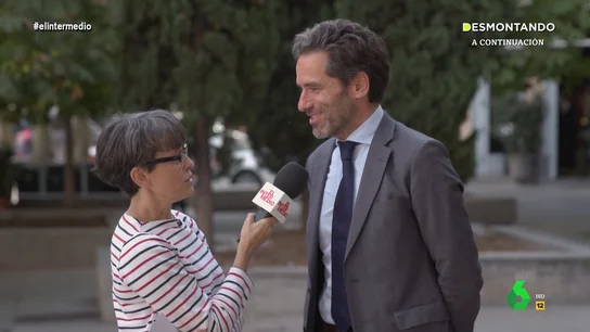 Borja Sémper, entrevistado por Thais Villas en El Intermedio. Thais Villas