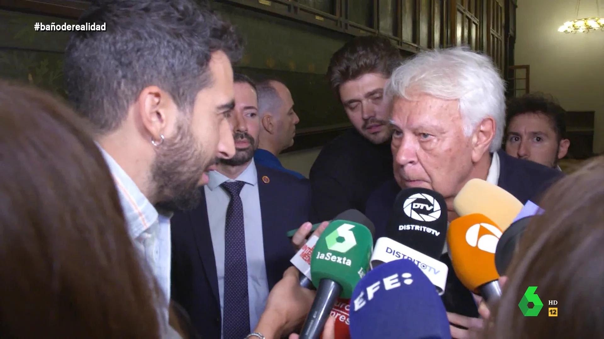 El Intermedio: Así responde Felipe González cuando le preguntan por "una cosa buena" de Sánchez: "Ganó las elecciones hace cinco años"