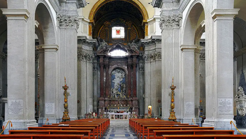 Interior de la Iglesia de San Juan de los Florentinos