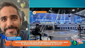 Roberto Leal valora a Joaquín como presentador de 'Pasapalabra': "Me puso en mi sitio rápido"