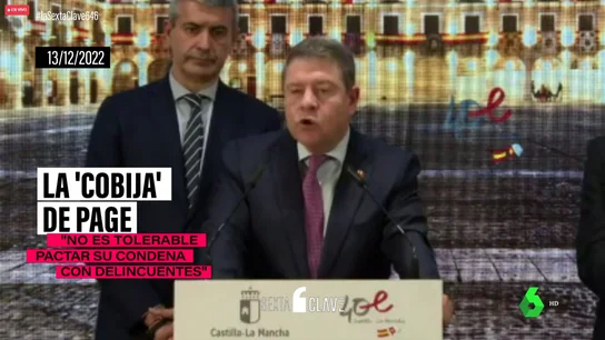 La "cobija" de Page: el viejo PSOE le seña como el heredero de Sánchez La "cobija" de Page: el viejo PSOE le seña como el heredero de Sánchez