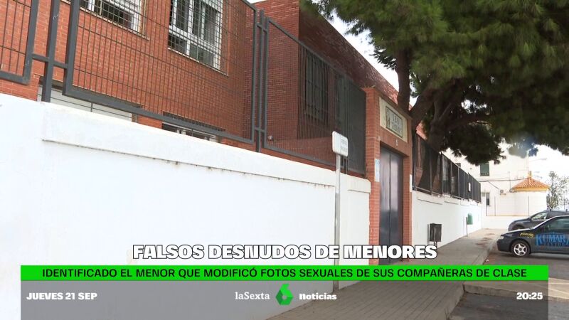 Desnudos falsos de menores 