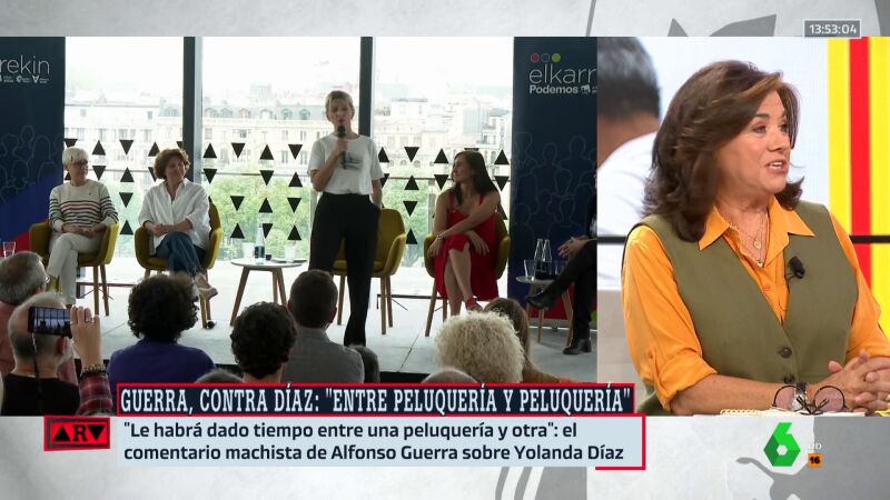 El análisis de Lucía Méndez, sobre el comentario de Alfonso Guerra a Yolanda Díaz: "Siempre ha sido así de machista"