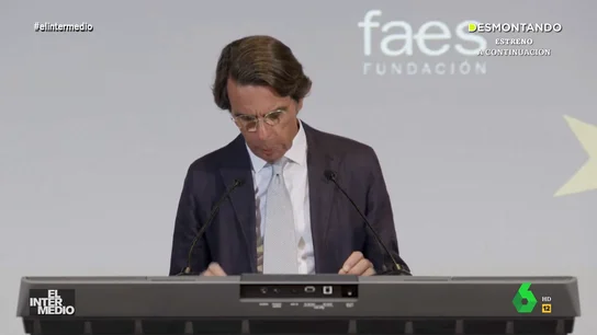 Vídeo manipulado - Aznar se pone a tocar el piano en su intervención mientras habla de la ley de amnistía Vídeo manipulado - Aznar se pone a tocar el piano en su intervención mientras habla de la ley de amnistía