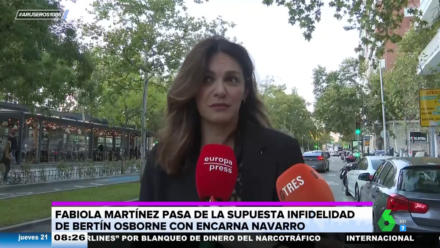La rotunda respuesta de Fabiola Martínez a la presunta infidelidad de Bertín Osborne con una cantante durante su matrimonio La rotunda respuesta de Fabiola Martínez a la presunta infidelidad de Bertín Osborne con una cantante durante su matrimonio