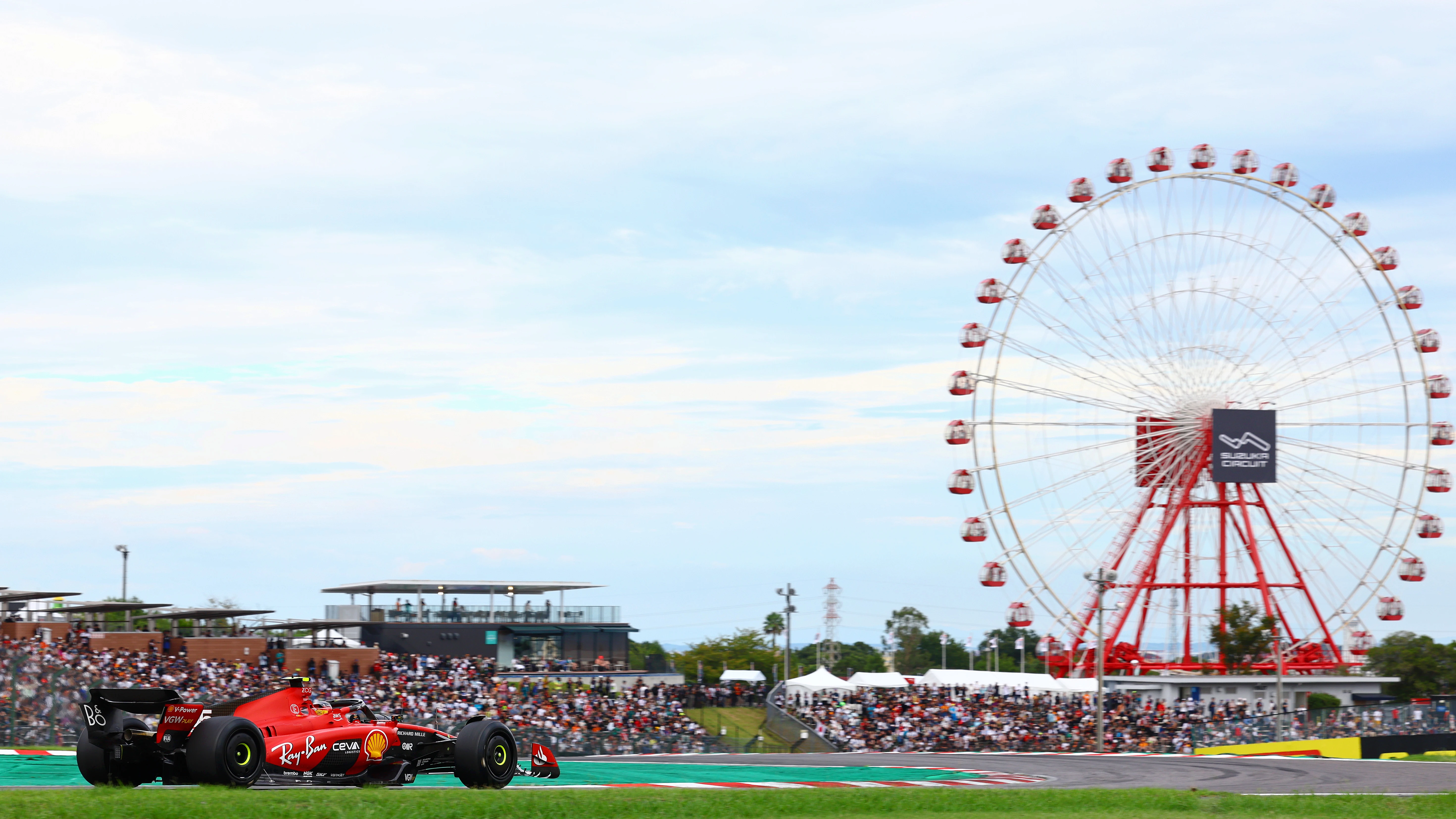 Carlos Sainz en el GP de Japón