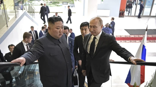 El Kremlin dice que la reunión entre Putin y Kim se celebrará "en los próximos días" El Kremlin dice que la reunión entre Putin y Kim se celebrará "en los próximos días"