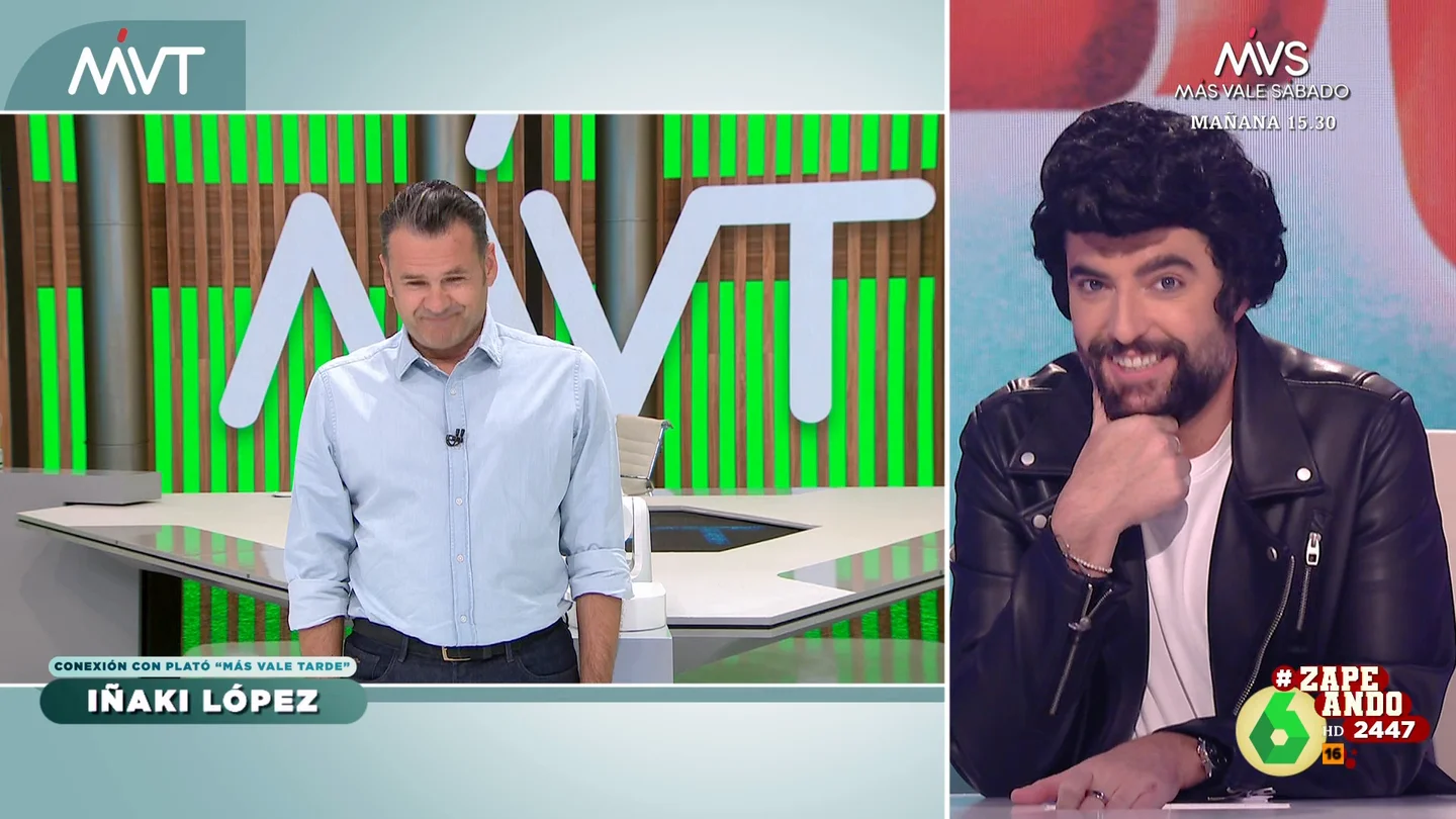 Iñaki López explica por qué Dani Mateo no será víctima del porno creado con IA Iñaki López explica por qué Dani Mateo no será víctima del porno creado con IA