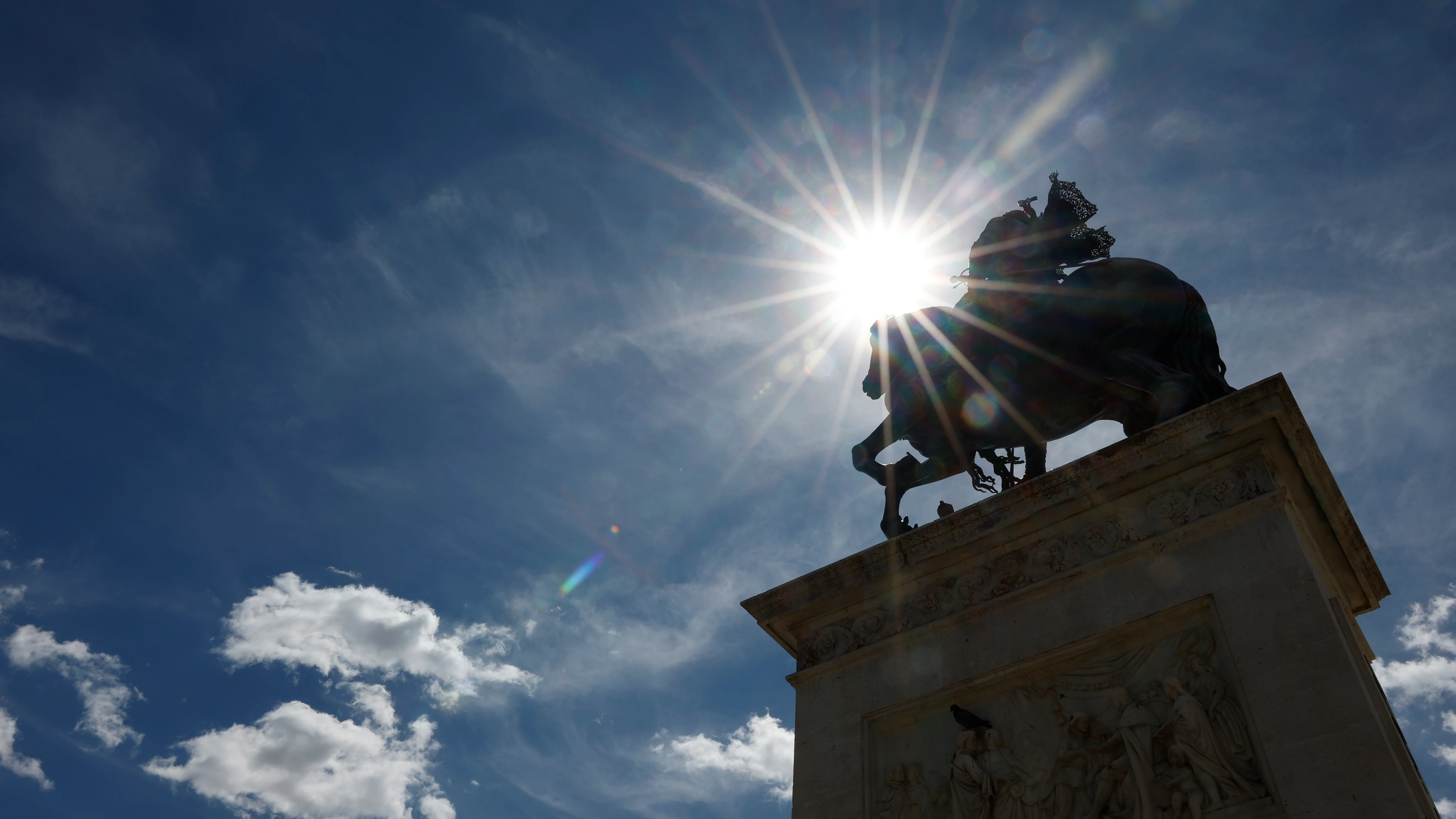 Imagen de archivo de un día de sol en España