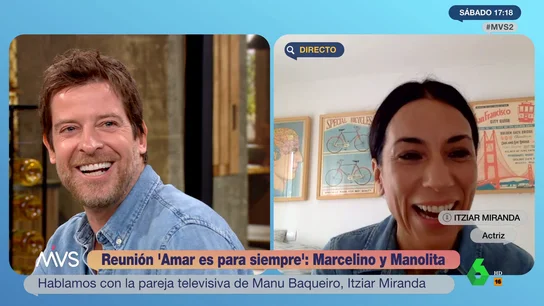 El cómico 'piropo' de Manu Baqueiro a Itziar Miranda: "Eres la relación más larga que he tenido en mi vida" El cómico 'piropo' de Manu Baqueiro a Itziar Miranda: "Eres la relación más larga que he tenido en mi vida"