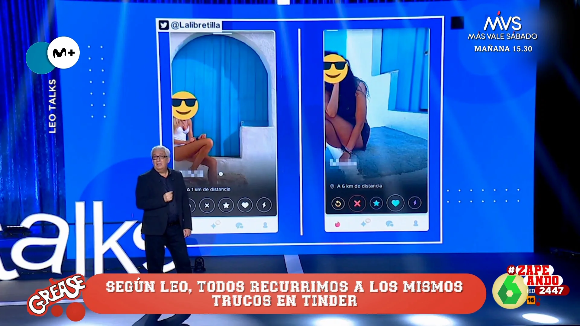 Leo Harlem 'predice' cómo sería su perfil de Tinder si le dejan