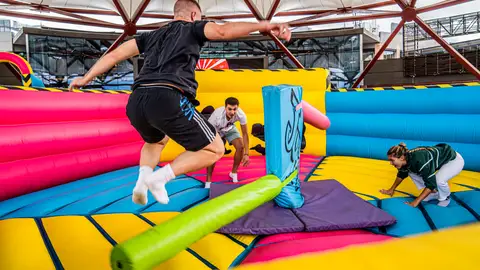 Barredora, prueba de la nueva gymkana de X-Madrid Barredora, prueba de la nueva gymkana de X-Madrid