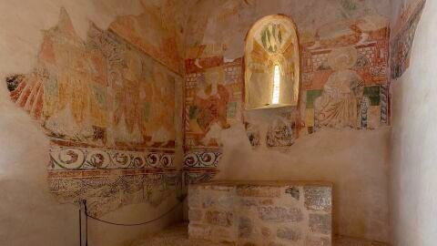 Interior de la Ermita de san Baudelio de Berlanga