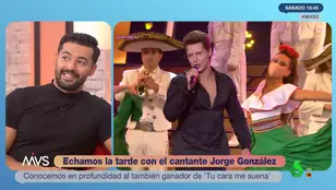 Jorge González confiesa su admiración por Luis Miguel 