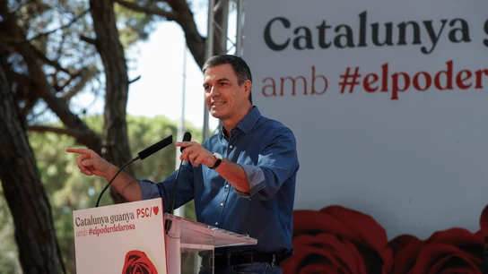 Pedro Sánchez garantiza que gobernará y acusa a Feijóo de promover "la peor de las corrupciones" Pedro Sánchez garantiza que gobernará y acusa a Feijóo de promover "la peor de las corrupciones"