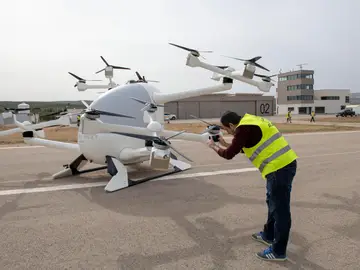 La realidad supera a la ficción: viajar en un taxi aéreo será posible a partir de 2024 La realidad supera a la ficción: viajar en un taxi aéreo será posible a partir de 2024