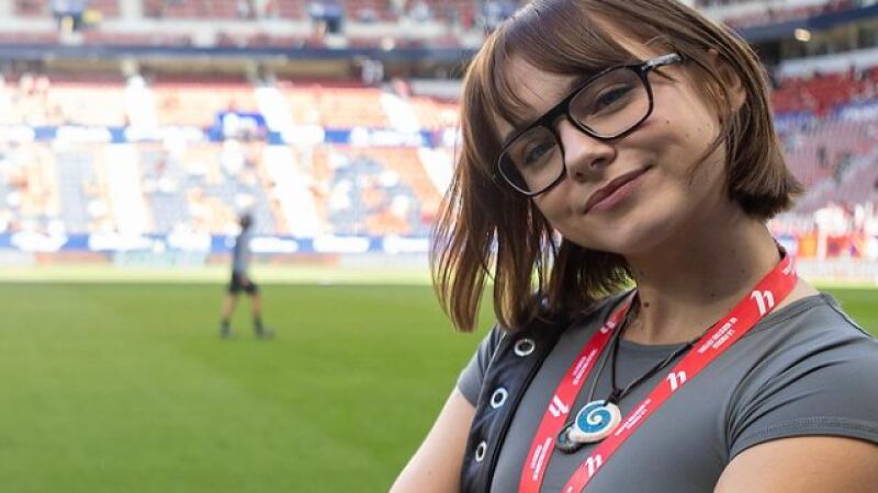 La actriz Clara Galle, en El Sadar