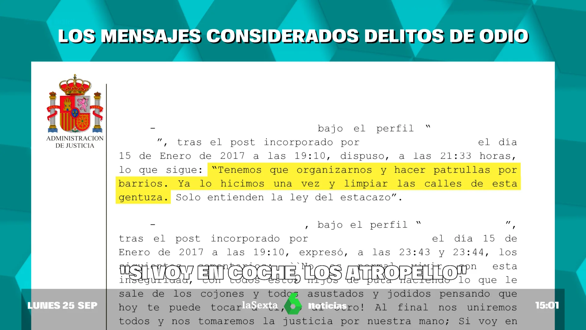 condenados delito odio