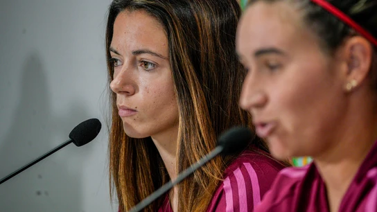 Bonmatí y Caldentey, en rueda de prensa Bonmatí y Caldentey, en rueda de prensa
