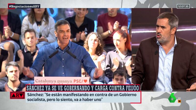 Carlos Cué, sobre la amnistía: "Está muy lejos de estar cerrada y de que Sánchez tenga amarrada la investidura"