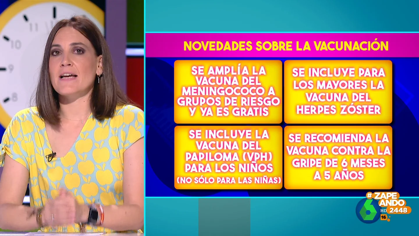 ¿Qué incorpora el nuevo calendario de vacunación? Boticaria destaca que trae cuatro novedades importantes ¿Qué incorpora el nuevo calendario de vacunación? Boticaria destaca que trae cuatro novedades importantes